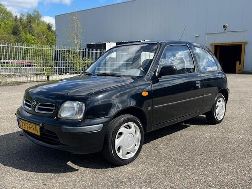 Nissan Micra 1.3 3D 2000 Zwart, Auto's, Nissan, Bedrijf, Micra, Benzine, Hatchback, Handgeschakeld, Origineel Nederlands, Zwart