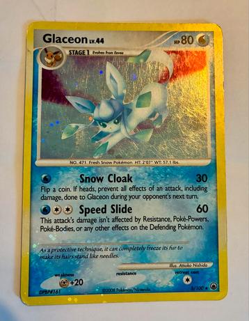 Glaceon Lv.44 - Pokémonkaart - DPBP#161 beschikbaar voor biedingen