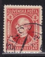 507 - Slowakije michel 37XA gestempeld , Andrej Hlinka, Verzenden, Overige landen, Gestempeld