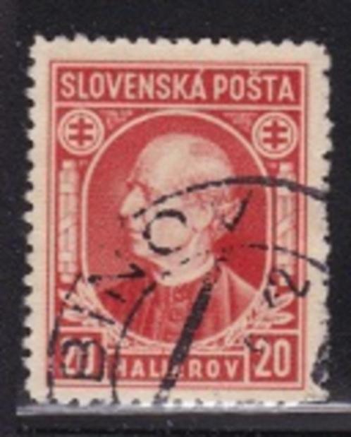 507 - Slowakije michel 37XA gestempeld , Andrej Hlinka, Postzegels en Munten, Postzegels | Europa | Overig, Gestempeld, Overige landen