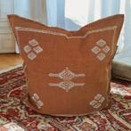 Prachtig Cactus silk kussen 45x45 cm, Huis en Inrichting, Woonaccessoires | Kussens, Verzenden, Roze, Vierkant