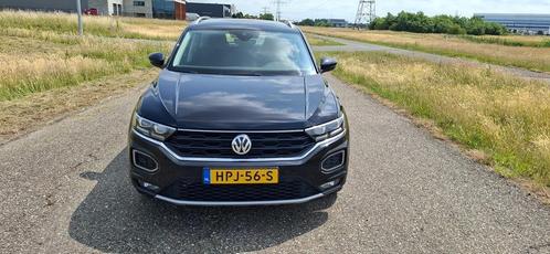 Volkswagen T-Roc 1.0 TSI 115pk 2019 Zwart, Auto's, Volkswagen, Particulier, T-Roc, ABS, Adaptieve lichten, Adaptive Cruise Control
