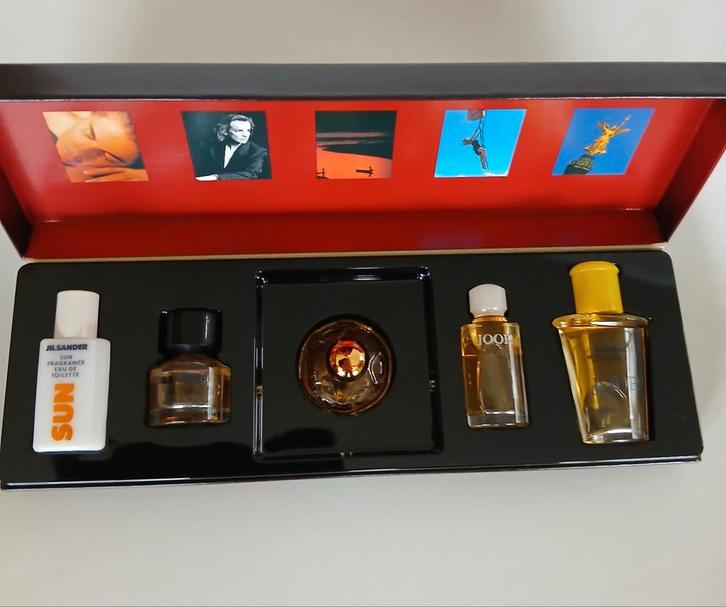 Parfum Miniaturen Set - Jil Sander, Chopard, Joop!, Sieraden, Tassen en Uiterlijk, Uiterlijk | Parfum, Zo goed als nieuw, Ophalen of Verzenden