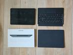 Samsung Galaxy Tab S8+ 256GB + case + keyboard + doos, Ophalen of Verzenden, Zo goed als nieuw