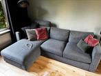 Grijze lounge bank, Ophalen, Gebruikt, Stof