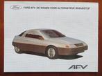 Ford AFV concept car, Boeken, Ophalen of Verzenden, Nieuw, Ford