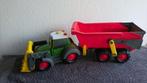 Dickie Toys ABC tractor met aanhanger 65 cm ALS NIEUW, Ophalen of Verzenden, Zo goed als nieuw