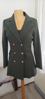 NEW COLLECTION Zeer mooi jasje dk groen mt  38/40, Maat 38/40 (M), Ophalen of Verzenden, Zo goed als nieuw, Jasje