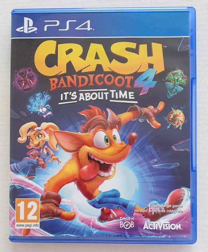 Playstation 4 Crash Bandicoot It's About Time, Spelcomputers en Games, Games | Sony PlayStation 4, Zo goed als nieuw, Avontuur en Actie