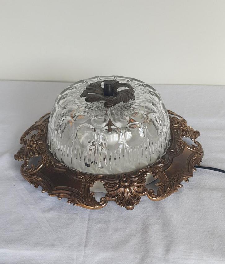 Plafondlamp klassiek hollywood barok stijl,lees beschrijving, Huis en Inrichting, Lampen | Plafondlampen, Zo goed als nieuw, Ophalen of Verzenden