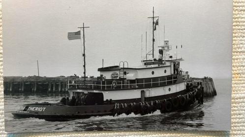 Sleepboot  USA "Martha Theriot", Verzamelen, Scheepvaart, Kaart, Foto of Prent, Motorboot, Verzenden