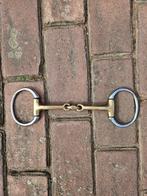 D trens dubbel gebroken 14,5cm, Dieren en Toebehoren, Paarden en Pony's | Hoofdstellen en Tuigage, Ophalen of Verzenden, Dressuur