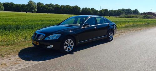 Mercedes-Benz S-Klasse 3.5 S350 Lang AUT 2006 Zwart, Auto's, Mercedes-Benz, Particulier, S-Klasse, ABS, Adaptive Cruise Control