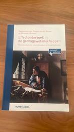 Effectenonderzoek in de gedragswetenschappen, Boeken, Ophalen of Verzenden, Zo goed als nieuw, Daphne van Loon; Bieuwe van der Meulen; Alexander Minnaert