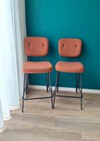 2 barstoelen Xooon June in nieuwstaat, Huis en Inrichting, Barkrukken, Ophalen, Met voetsteun, 60 tot 90 cm, Zo goed als nieuw