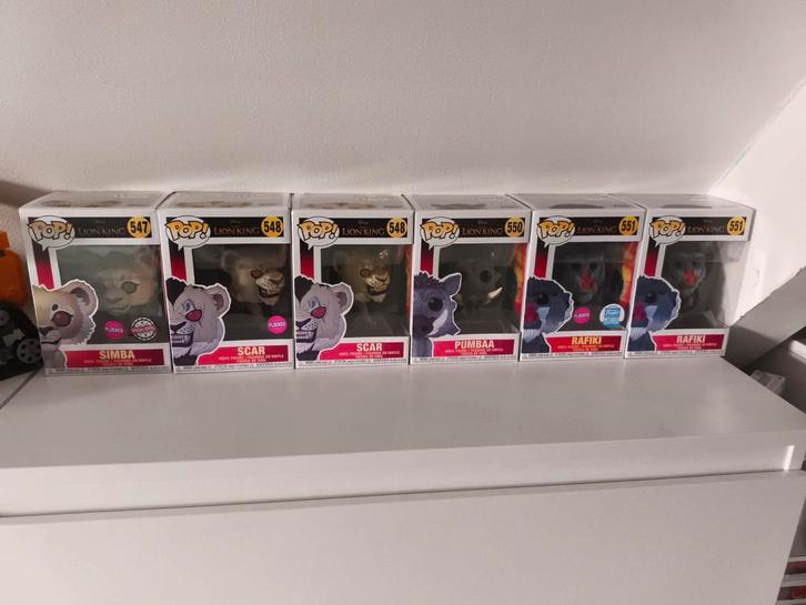 Funko pop collectie Lion King!, Verzamelen, Complete verzamelingen en Collecties, Ophalen of Verzenden