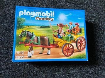 Playmobil Paard en Wagen - Country beschikbaar voor biedingen