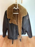 Pall Mall Leren Pilotenjas 100% gaaf, Maat 52/54 (L), Bruin, Ophalen of Verzenden, Zo goed als nieuw