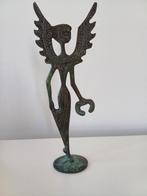 Bronzen sculptuur van Nike godin van de overwinning, Ophalen of Verzenden