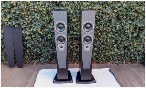 Dynaudio Contour S3.4 Black Ash in topstaat, Audio, Tv en Foto, Luidsprekers, Zo goed als nieuw, Front, Rear of Stereo speakers