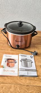 Bestron Slowcooker Nieuw!, Ophalen of Verzenden, Vaatwasmachinebestendig, Nieuw