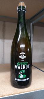 1 grote fles Oud Beersel Green Walnut/België, Verzamelen, Biermerken, Flesje(s), Ophalen of Verzenden