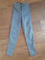 Bershka zwart/witte ruitjes broek - S, Zwart, Zo goed als nieuw, Maat 36 (S), Lang
