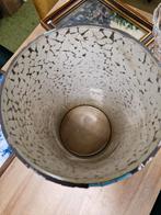 Grote Mozaïek Vaas | Glas | Blauw / Groen | Decoratief, Ophalen, Blauw, Glas, Nvt