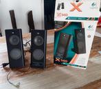 Logitech X-140 Speakers - Zo goed als nieuw!, Ophalen, Zo goed als nieuw, Minder dan 60 watt, Front, Rear of Stereo speakers