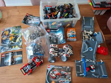 Lego Technic + Lego Racers verzameling - 11 Kilo beschikbaar voor biedingen