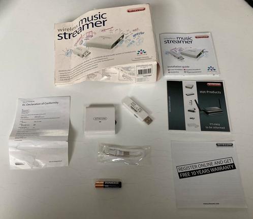 Sitecom wireless music streamer, Computers en Software, Routers en Modems, Zo goed als nieuw, Ophalen of Verzenden