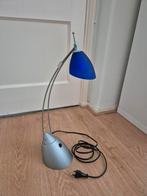 IKEA Bureaulamp inclusief Fitting - Blauw, Huis en Inrichting, Lampen | Tafellampen, Ophalen of Verzenden, Zo goed als nieuw