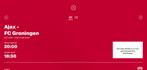 AJAX Groningen l 2 kaarten l vak 113 1e ring, Tickets en Kaartjes, Twee personen