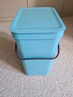 Brabantia Sort en Go Mint - prullenbak 12 liter, Kunststof, Ophalen of Verzenden, Zo goed als nieuw, Minder dan 50 cm