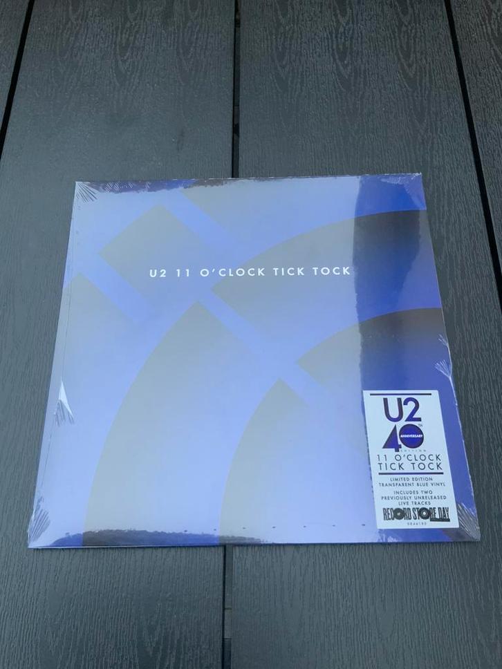 U2 - 11 o’clock tick tock 12inch RSD release nieuw is seal., Cd's en Dvd's, Vinyl | Pop, Nieuw in verpakking, 1980 tot 2000, 12 inch