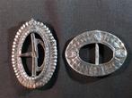 Twee gespen antiek zilver Staphorst 1850. 2119, Antiek en Kunst, Ophalen of Verzenden, Zilver