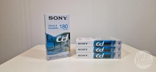 Sony CD 180 Videoband | 180 Minuten | VHS | Nieuw in Folie, Audio, Tv en Foto, Videospelers, Nieuw, Videoband, Ophalen of Verzenden