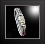 EDWIN XS     Buddha to Buddha armband maat E, Ophalen of Verzenden, Zo goed als nieuw, Zilver, Zilver