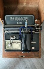 Antieke Mignon AEG typemachine (1922), Ophalen