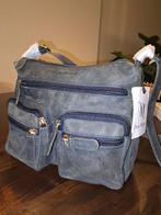 Partij leren tassen, Ophalen of Verzenden, Nieuw, Blauw, Handtas