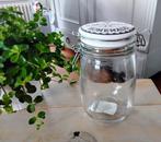 Voorraadpot - weckpot - Happiness is Homemade - nieuw, Ophalen of Verzenden, Nieuw, Glas, Pot, Bus of Blik