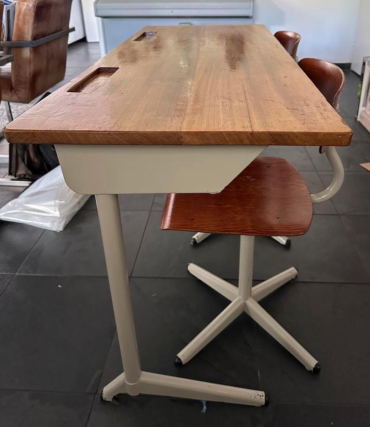Dubbele antieke lessenaar, Antiek en Kunst, Antiek | Meubels | Stoelen en Banken, Ophalen