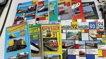 Spoorwegen jaarboeken 1978–2000 + extra's – complete reeks! beschikbaar voor biedingen