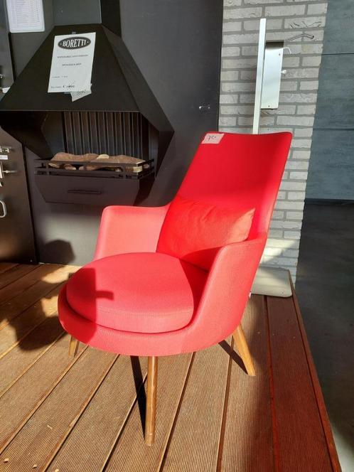 Fauteuil Loop, Huis en Inrichting, Fauteuils, Gebruikt, Hout, Stof, 50 tot 75 cm, Minder dan 75 cm, Ophalen