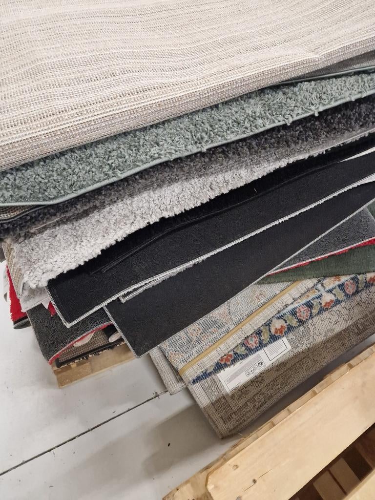 Partij Nieuwe Vloerkleden - Diverse Maten en Soorten, Ophalen, Crème, 50 tot 100 cm, Onbekend