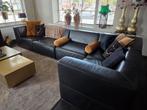 Elementen leren bank, Huis en Inrichting, Banken | Bankstellen, Ophalen, Hoekbank, 300 cm of meer, Zo goed als nieuw