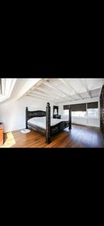 Teak Houten Slaapkamermeubels- COMPLETE SET, Ophalen, Zo goed als nieuw, Tweepersoons