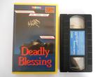 Deadly Blessing - Spectrum - ex rental vhs, Vanaf 16 jaar, Verzenden, Gebruikt, Horror