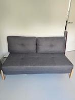 Slaapbank donkergrijs, 2 persoons. 140 x 200 bed., Huis en Inrichting, Ophalen, Gebruikt, Tweepersoons, 140 cm