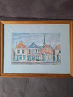 Schilderij Oostkolk Spaarndam, Antiek en Kunst, Ophalen